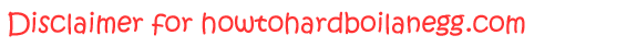 Disclaimer
